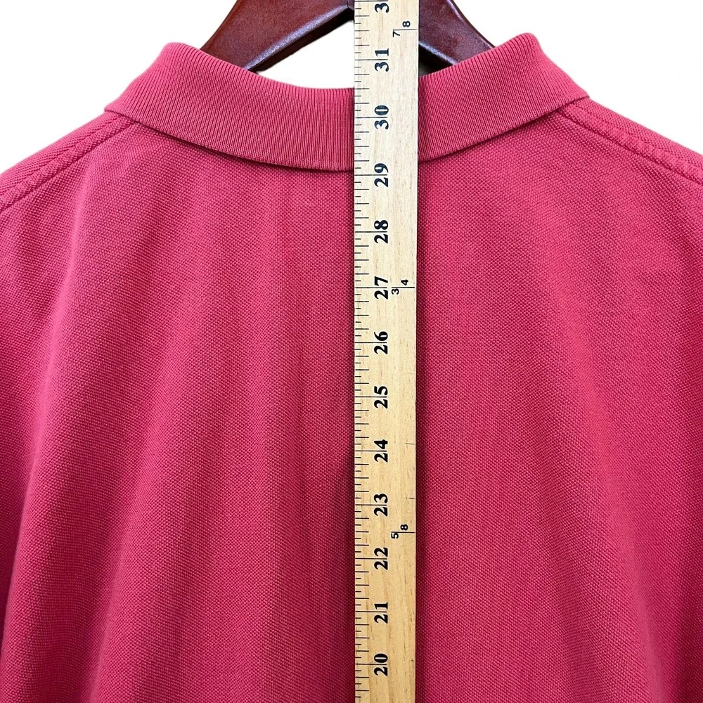 Polo Ralph Lauren Polo Shirt Mens XL Red Blue Pony Country Club Preppy Golf